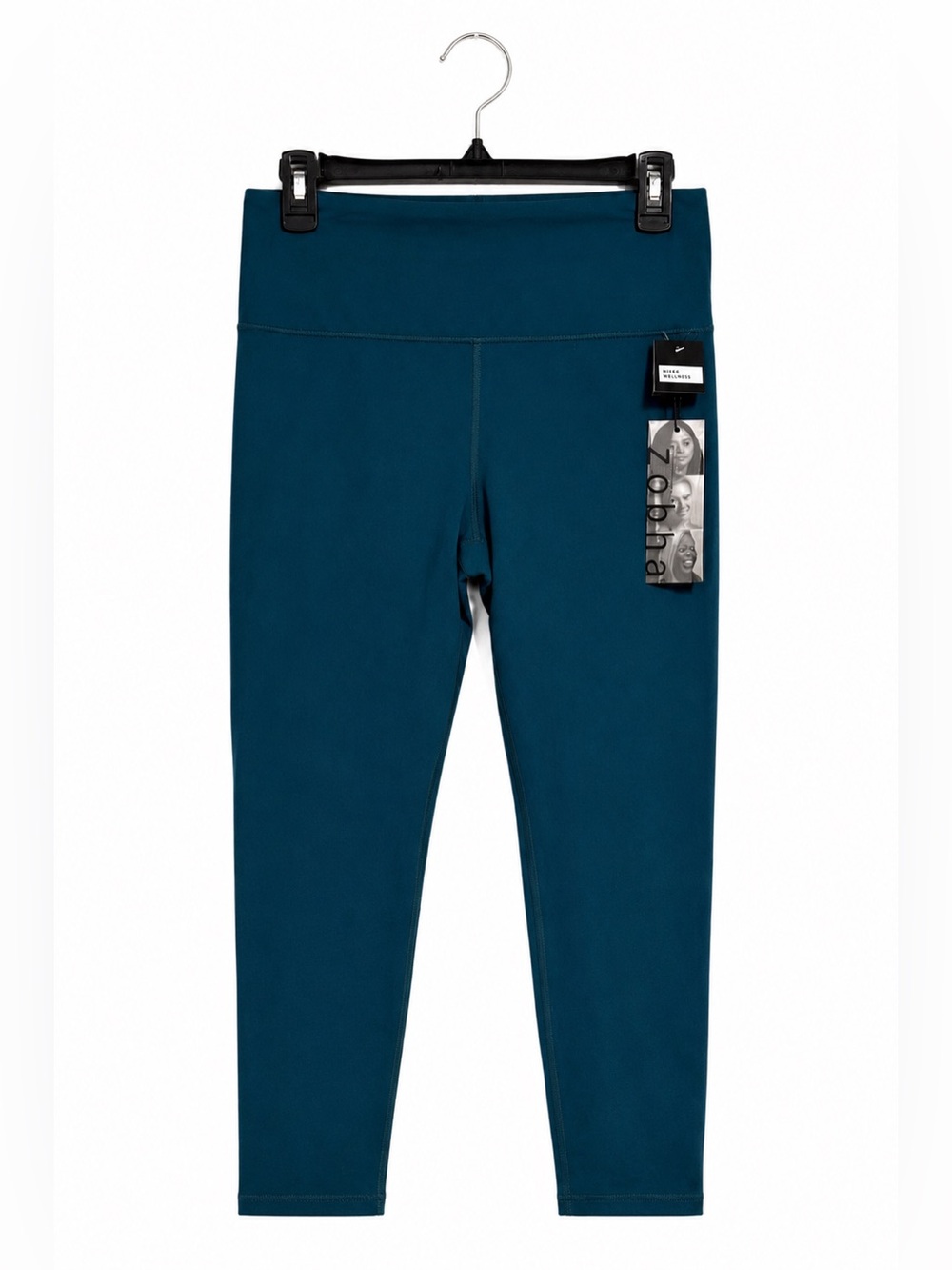 Zobha Endurance High Waist Leggings Women’s Large Teal Cropped NWT